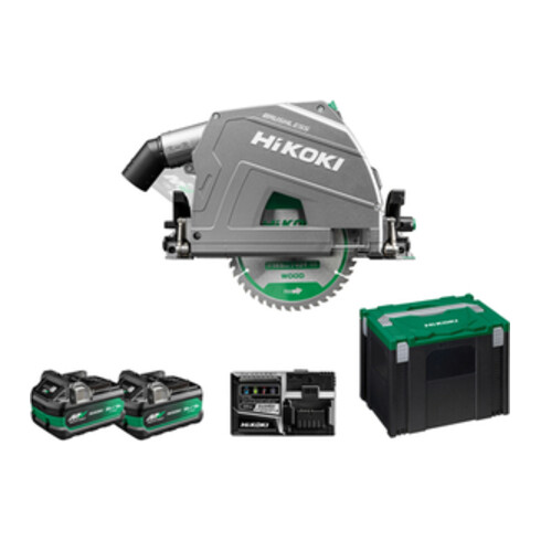 HiKOKI Scie circulaire plongeante sans fil C3606DPA (2,5 Ah) (HSC IV)