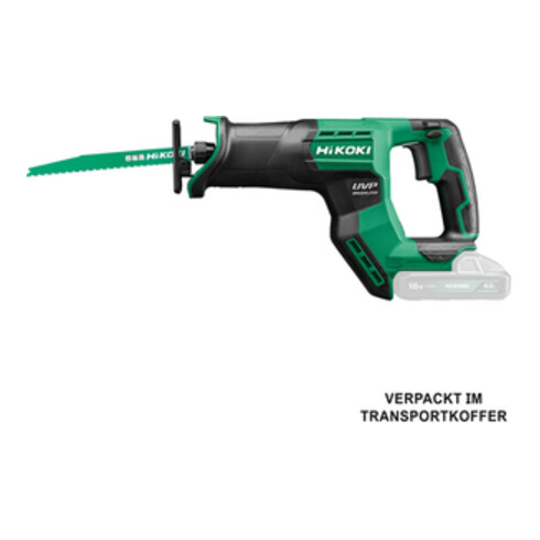 HiKOKI Scie sabre sans fil CR18DMA (Basic) (Mallette de transport)