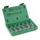 HiKOKI Set de carottage HSS 7 pièces 2x14/18/22x30mm avec goupille d’éjection