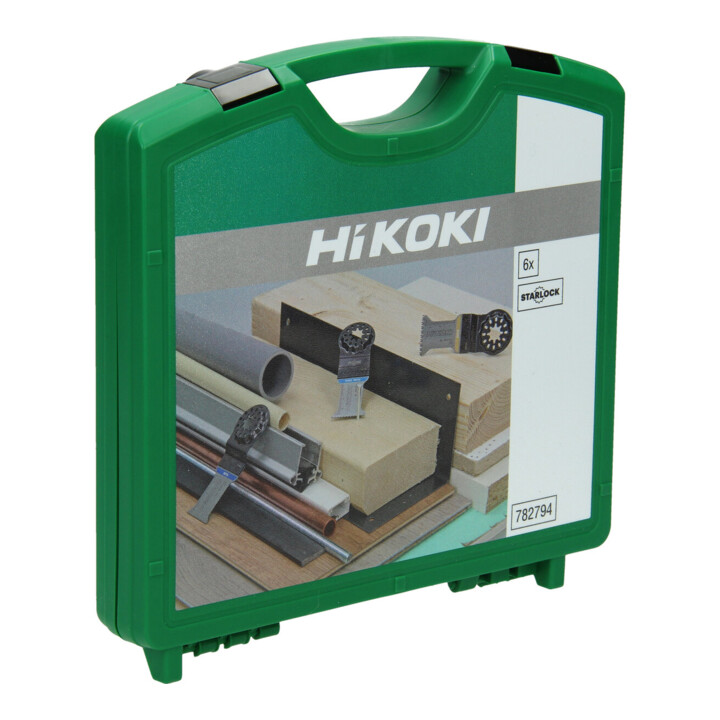 HiKOKI Set Multitool 6 pièces STARLOCK MSM32PB/MSD32PBC/MSW32PCJ