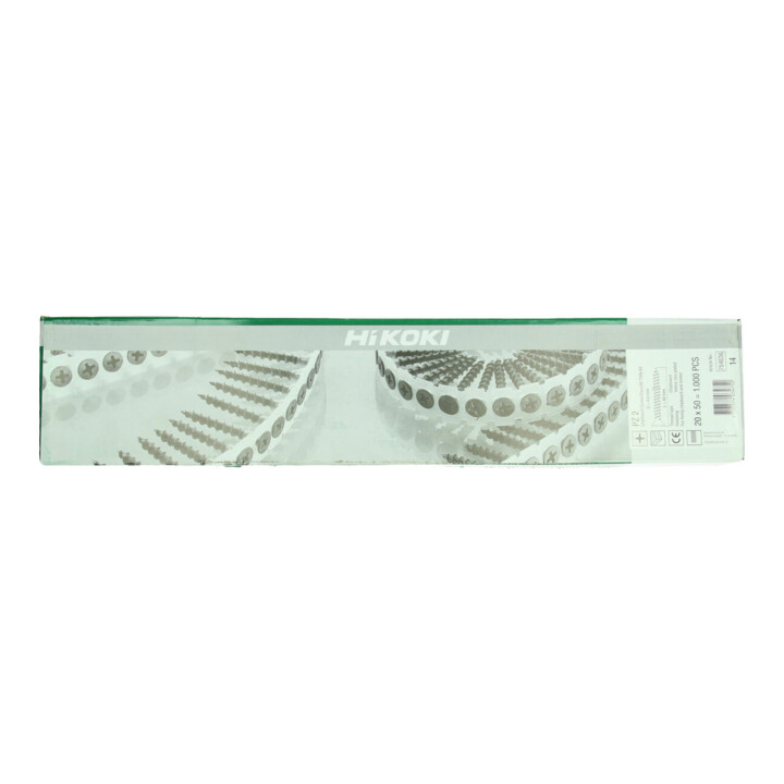 HiKOKI Spaanplaatschroeven 4,0 x 40 mm PH2 geel verzinkt 1000 stuks