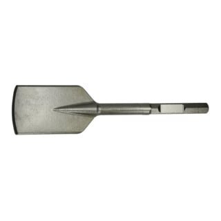 HiKOKI Spatenmeißel abgerundet 28 mm Sechskant 135 x 400 mm