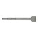 HiKOKI Spatmeißel 50 x 280 mm 13 mm Rundschaft 17 mm Sechskant ohne Kragen