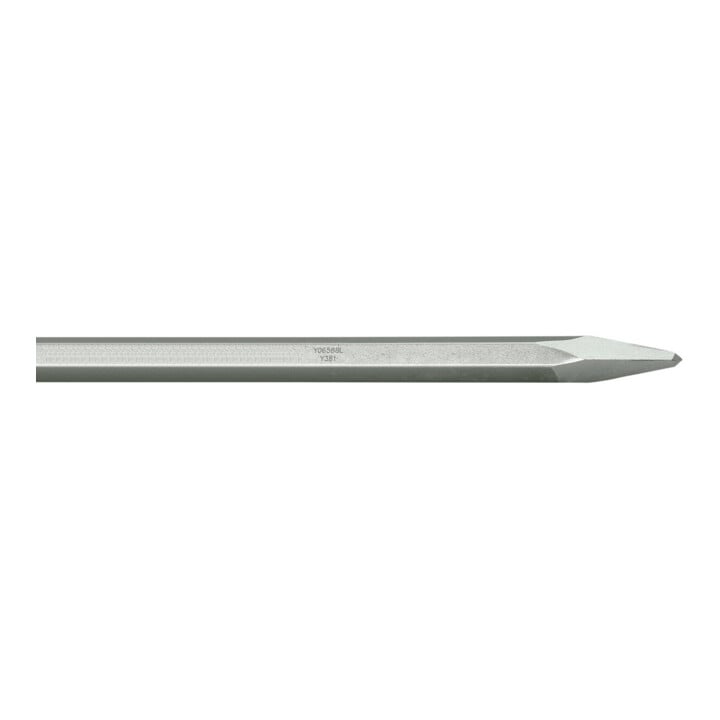 HiKOKI Spitzmeißel 13 mm Rundschaft 17 mm Sechskant 450 mm ohne Kragen