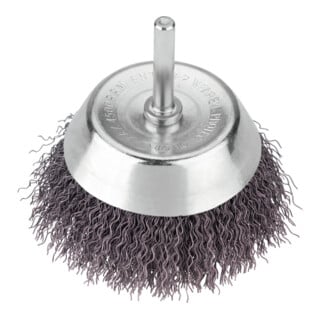 HiKOKI Stahldraht-Topfbürste 75 x 0,3 mm 6 mm gewellt Stahl