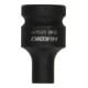 HiKOKI Steckschlüssel Bit-Adapter 1/2" auf 1/4" magnetisch 38mm schlagfest