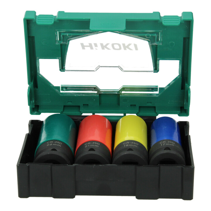 HiKOKI Steckschlüssel KFZ-Set 4-teilig Größe 2