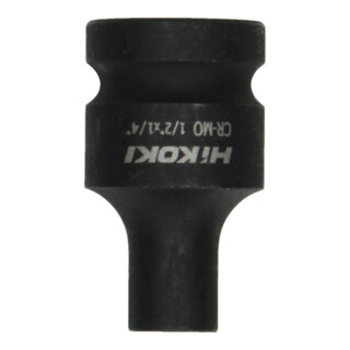 HiKOKI Steeksleutel bit-adapter 1/2" naar 1/4" magnetisch 38 mm slagvast