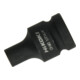 HiKOKI Steeksleutel bit-adapter 1/2" naar 1/4" magnetisch 38 mm slagvast
