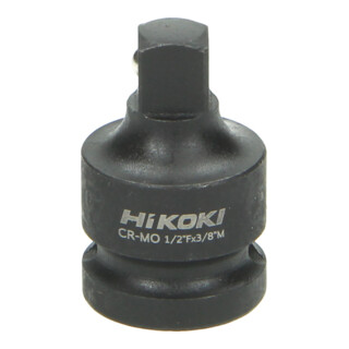 HiKOKI Steeksleuteladapter 1/2" naar 3/8" buiten 38 mm schalengestuurd
