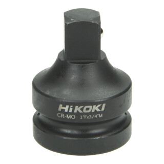 HiKOKI Steeksleuteladapter 1" naar 3/4" buiten 75 mm schacht
