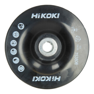 HiKOKI Steunschijf 115 mm M14 Zwart ISO 15636