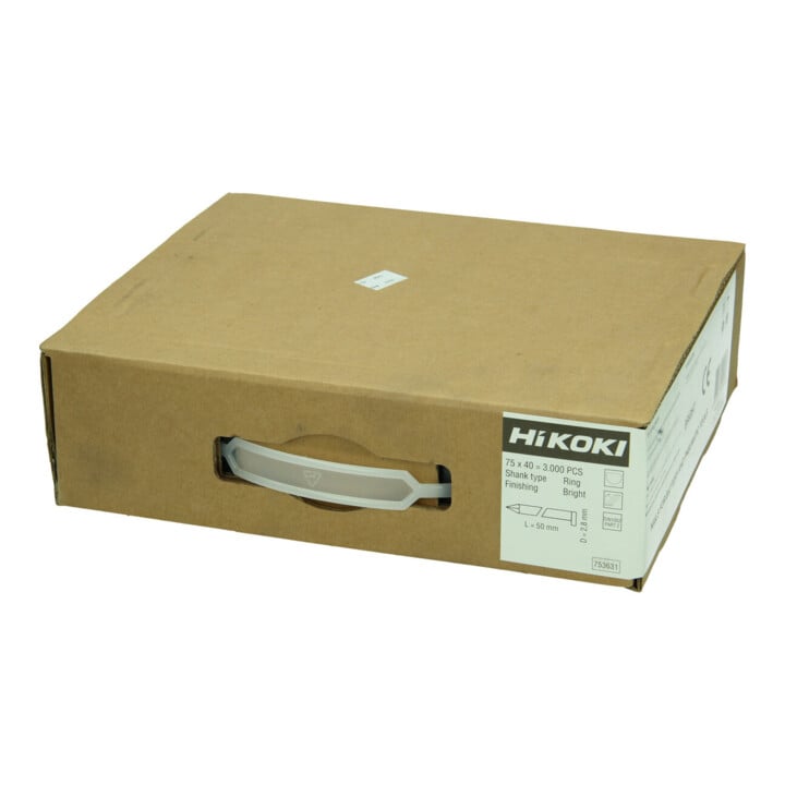 HiKOKI Streifennagel 34° 2,8 x 50 mm D-Kopf Ringschaft blank