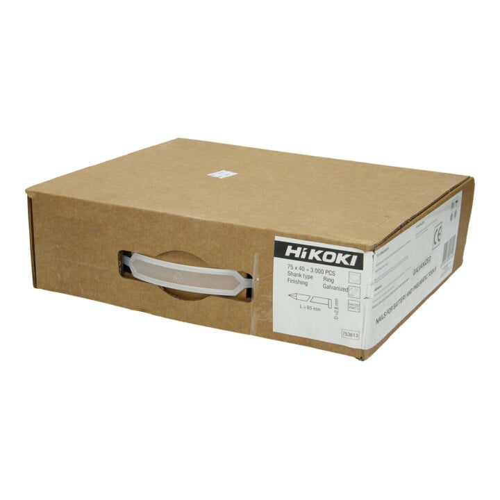 HiKOKI Streifennagel 34° D-Kopf 2,8 x 65 mm Ringschaft MHD verzinkt