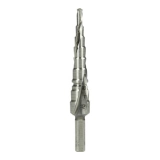 HiKOKI Stufenbohrer HSS 4-12mm Spiralnut