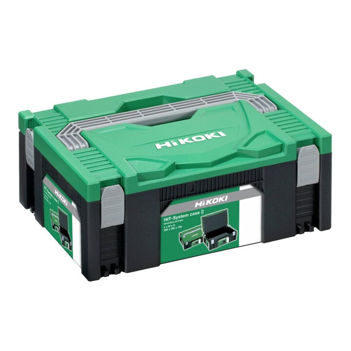 HiKOKI System Case II mit Deckelpolster und Polstereinlage