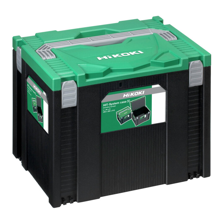 HiKOKI System Case IV avec coussin de couvercle et insert rembourré
