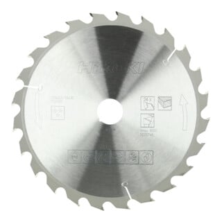HiKOKI TCT Kreissägeblatt 235x30 Z24 Wechselzahn Holz