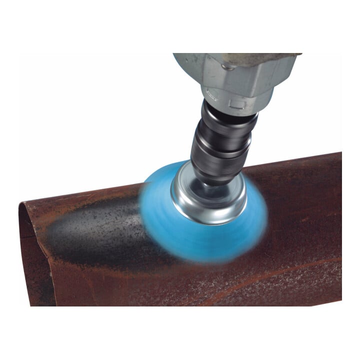 HiKOKI Topborstel 75 x 6 mm rond Grittyflex blauw Korrel 180