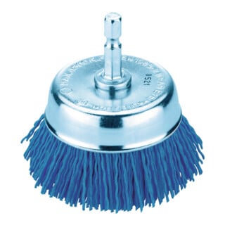 HiKOKI Topfbürste 75 x 6 mm rund Grittyflex blau Körnung 180
