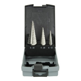 HiKOKI Trapboorset rechte groef 3-delig 4-12 / 4-20 / 6-30 mm