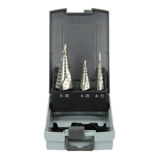 HiKOKI Trapboorset spiraalgroef 3-dlg. 4-12/4-20/6-30 mm