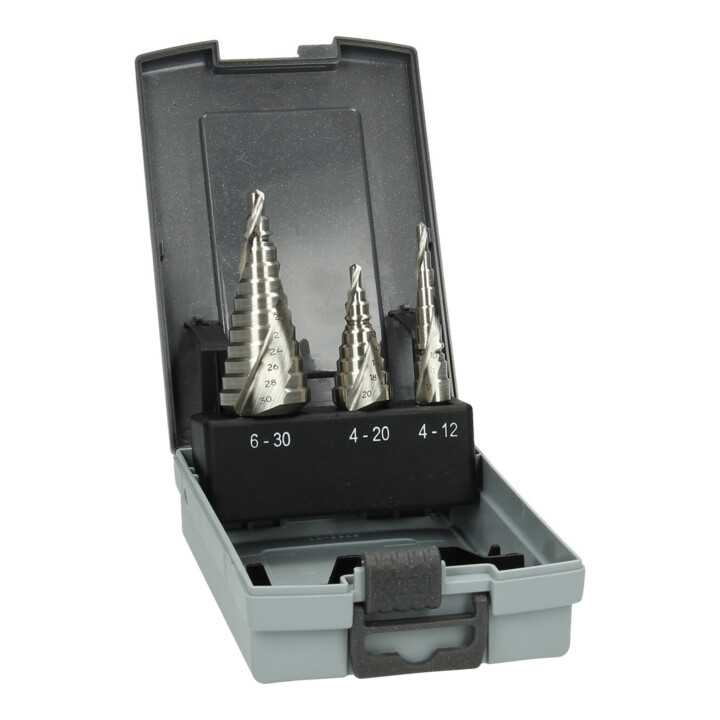 HiKOKI Trapboorset spiraalgroef 3-dlg. 4-12/4-20/6-30 mm