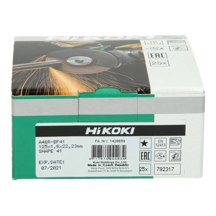 HiKOKI Trennscheibe 125 x 1,6 x 22,23 mm HSP Inox F41