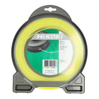 HiKOKI Trimmerfaden rund 3.0mm gelb 28m 226g