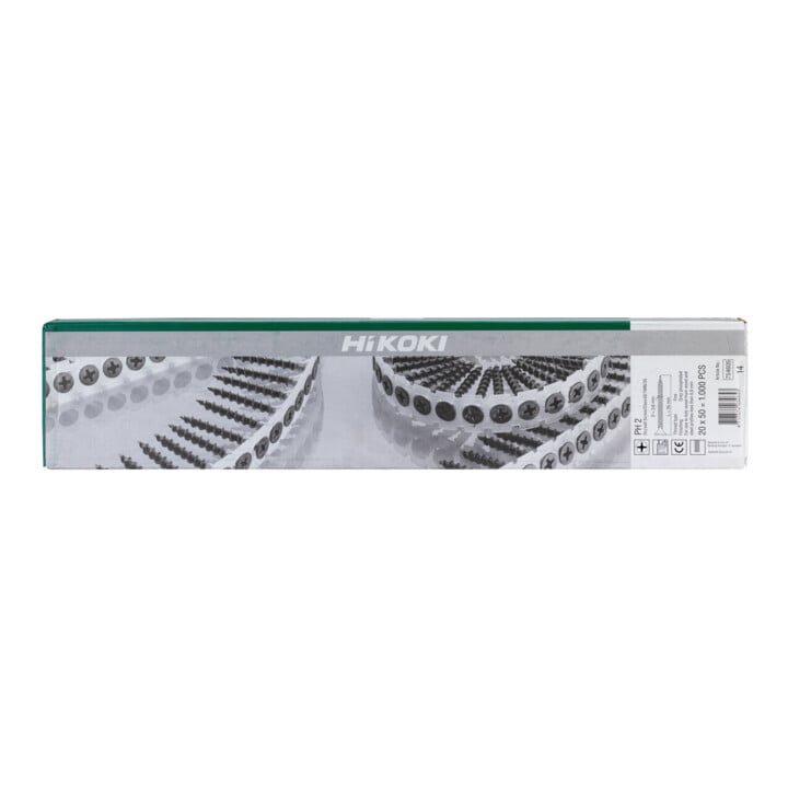 HiKOKI Trockenbauschraube PH2 3,6 x 35 mm Feingewinde 1000 Stück für Gipskartonplatten