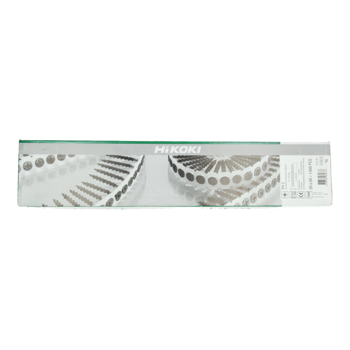 HiKOKI Trockenbauschraube PH2 3,9 x 55 mm Grobgewinde 1000 Stück für Gipskartonplatten