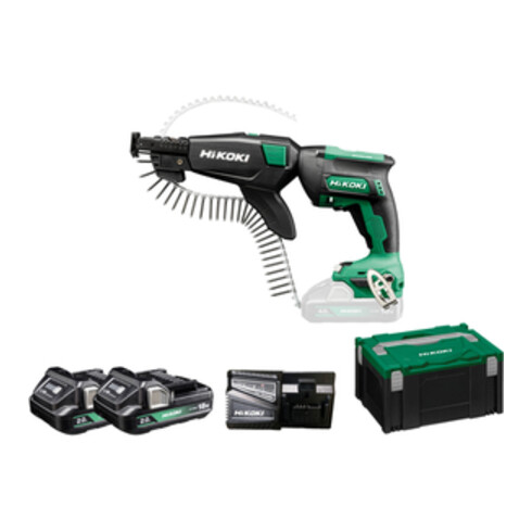 HiKOKI Visseuse à chargeur sans fil W18DA (2,0 Ah) (HSC III)