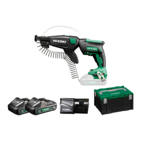 HiKOKI Visseuse à chargeur sans fil W18DA (4,0 Ah) (HSC III)