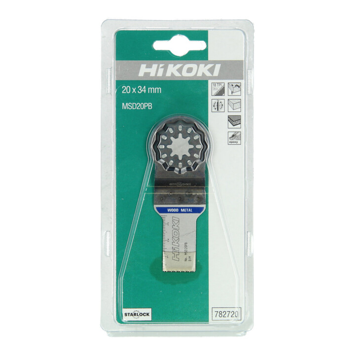 HiKOKI Zaagblad Multi tool BIM STARLOCK MSD20PB hout+metaal