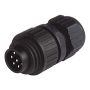 Hirschmann ICON Leitungsstecker gerade CA 6 LS-3