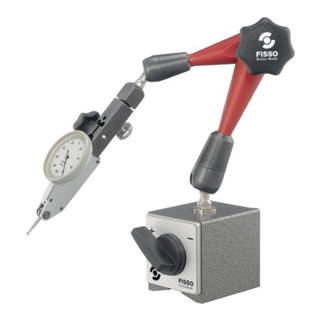 HITEC Magnetmessstativ STRATO-LINE R. 280mm Gesamt-H. 390mm Haftkraft 750 N FISSO