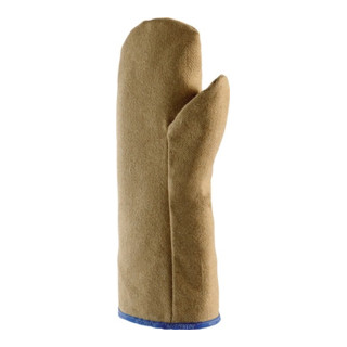 Hitzehandschuhe L.30cm max.800Grad/kurzfristig PBI-Gewebe Fauster Jutec