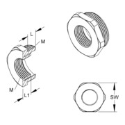 HKL Bague de réduction 1893M2012-4