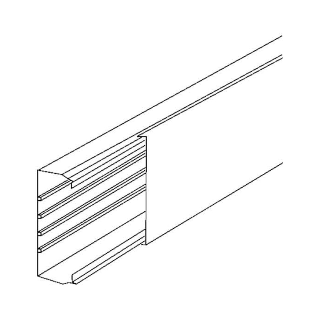 HKL Canal cws 60x230 RAL9001 HKL60230.6