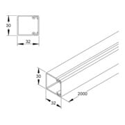 HKL Canal L 30x30 RAL8014 HKL3030.5-3