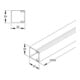 HKL Canal rws 30x30 RAL9010 HKL3030.3
