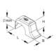 HKL Collier de fixation simple gr 1 pour 14-17 1568
