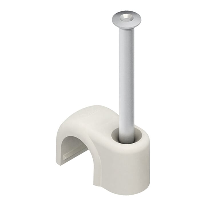 HKL Collier rond avec clou en acier 6/25W