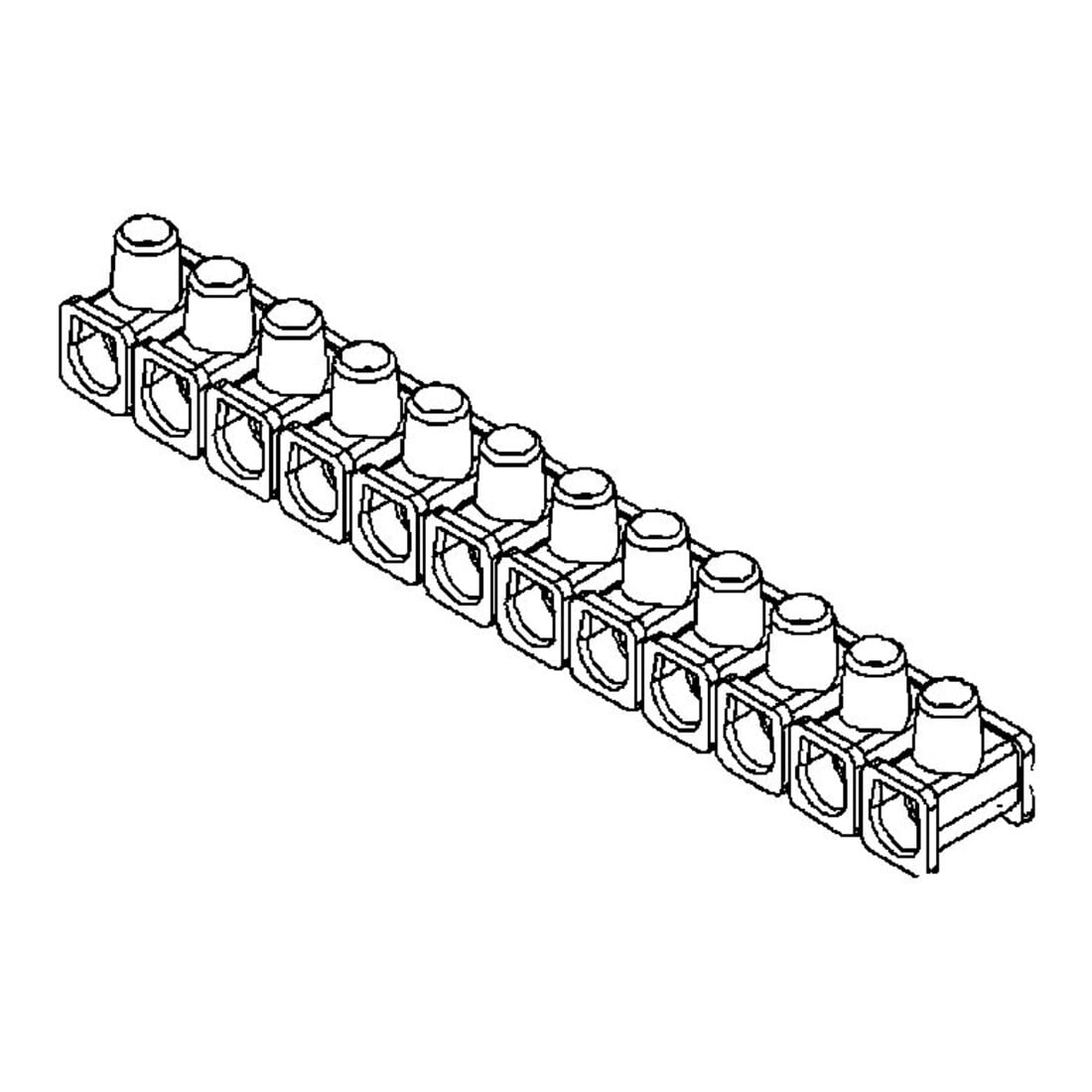 HKL Connecteur de raccordement na, 12 pcs. 465.N