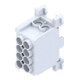 HKL Cosse de dérivation principale 2x25qmm, 50,5x23,1pol HLAC25-12