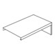 HKL Embout blanc 40x60 RAL9001 ES4060.6