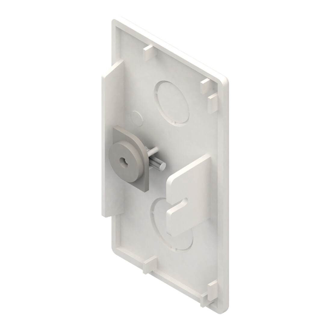 HKL Embout lgr 60x190 RAL7035 EG60190.8