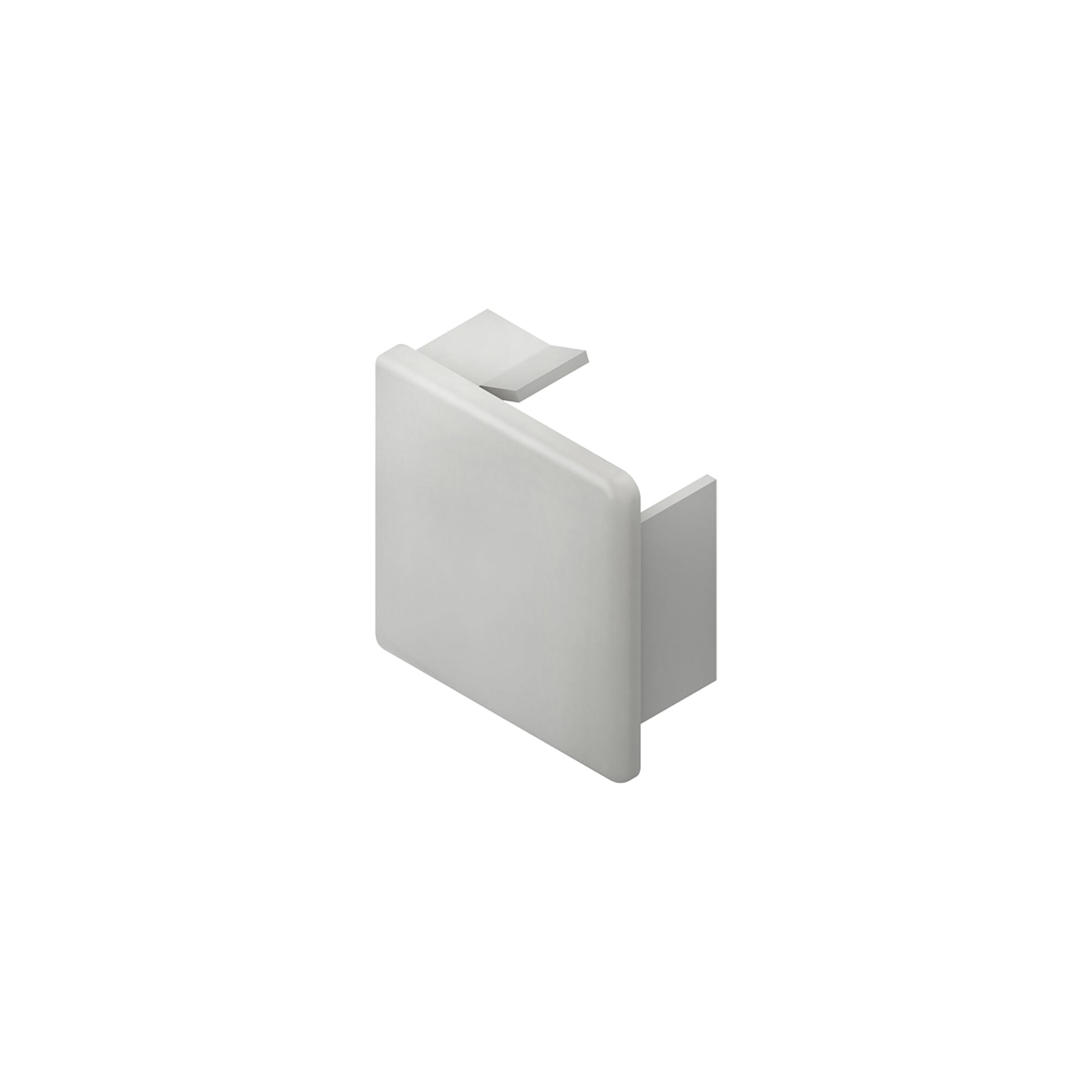 HKL Endstück gr 40x40 RAL7030 E4040.1