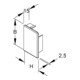 HKL Endstück gr 40x40 RAL7030 E4040.1