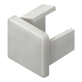 HKL Endstück rws 20x20 RAL9010 E2020.3